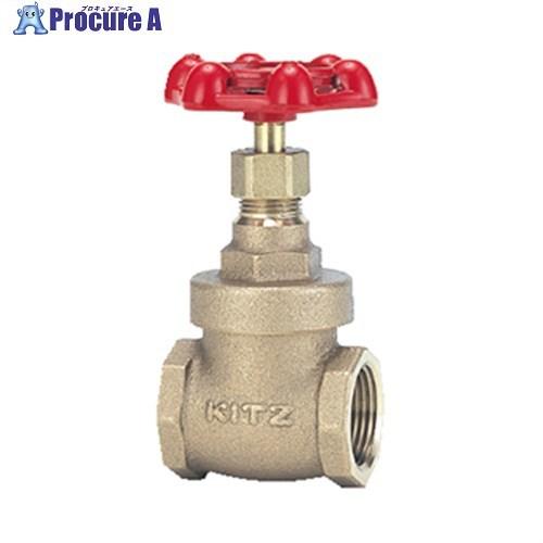 キッツ H 青銅ゲート弁【125型】 50A H 50A ▼1002271 (株)キッツ ●i547