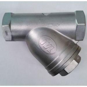 IVALUE SYST-M100 ステンレス製 ねじ込み式 Y形ストレイナー 【100メッシュ】 50A IVL-SYST-M100 50A ▼1240775 イシグロ(株) ●i547