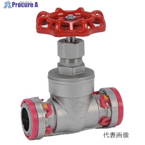 東洋バルヴ US-KKJ 10K KKベスト継手付 ゲート弁 ステンレス 40A US-KKJ 40A ▼1286879 東洋バルヴ(株) ●i547