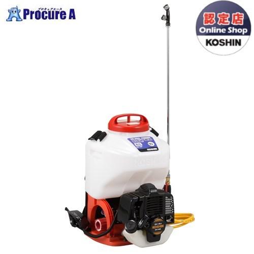 KOSHIN 背負い式発動機動噴 10L 2循環過程 シングル弁式 ES-10P ES10P ▼0458854(株)工進 ●ko591 園芸用品-その他ガーデニング、園芸用品