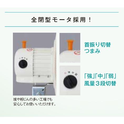 スイデン/suiden 工場扇 工場扇風機 45cm 床置き 大型 100V ポッキン