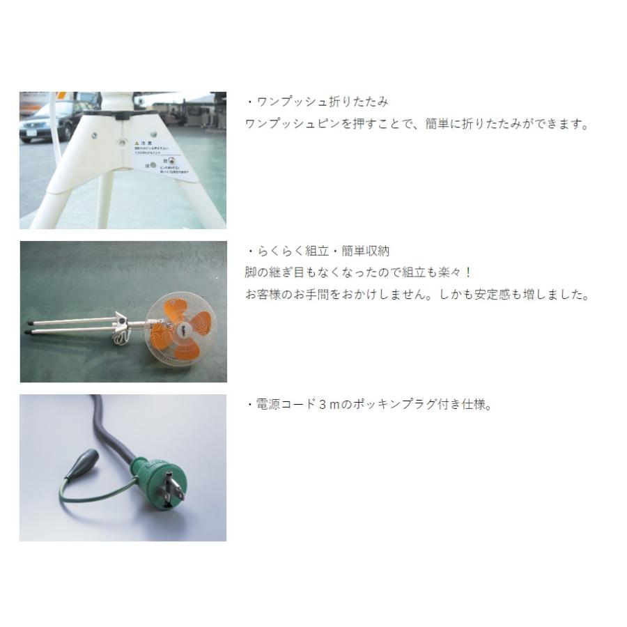 スイデン/suiden 工場扇 工場扇風機 45cm 床置き 大型 100V ポッキン