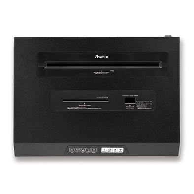 Asmix アスカ A3サイズ マイクロカットシュレッダー U600 シュレッダー 90L USB・CD・DVD細断可 逆転スイッチ 静音 自動停止安全スイッチ ●A559の画像