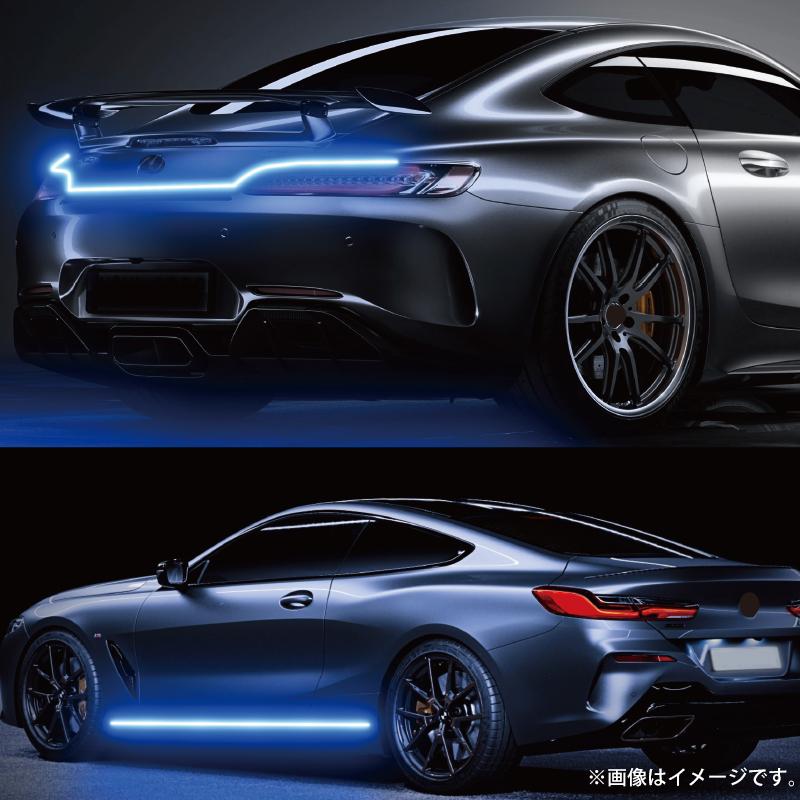12V 24V 車用 家庭用 USBリモコン式側面発光フレキシブルLEDシリコン