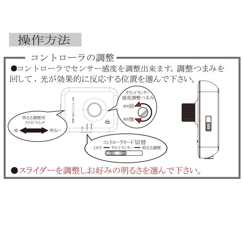 12v 車用 Ledイルミネーション Ledテープ 30 ホワイト サウンド 調光機能付 Pl 31 Pl 31 プロキオンショップ 通販 Yahoo ショッピング