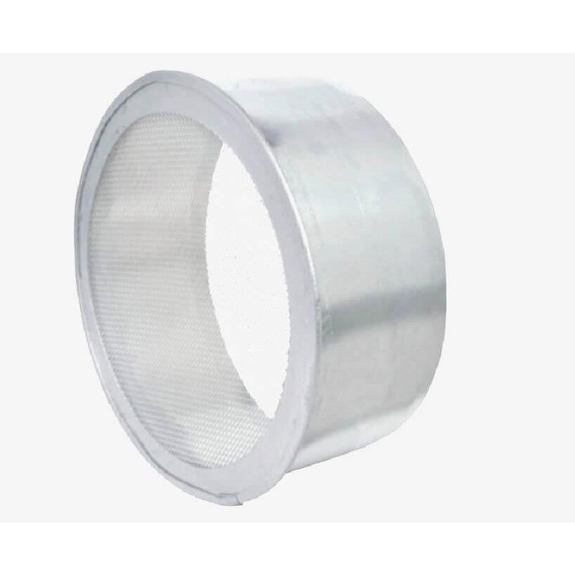 ステンレス スパイラルダクト 500φ キャップ 防虫網付き SUS 継手