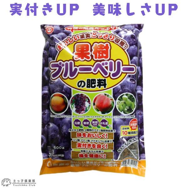 果樹 ブルーベリーの肥料 500g 22春夏新色