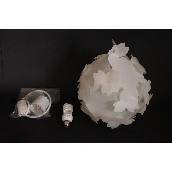 ペンダトライト 天井照明 - 北欧モダン和風和紙おしゃれ さくらカバーシェード - LED電球付 本体組立出荷 照明器具コハルライト 送料無料 |  | 05