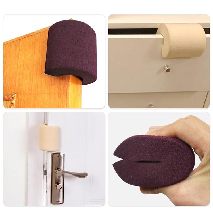 ドアストッパー ドアクッション ドアストップ 換気 柔らかい シリコン 便利 安全 玄関 ベビー キッズ 日本郵便送料無料k50 39 Doorsponge 1set Products Store 通販 Yahoo ショッピング