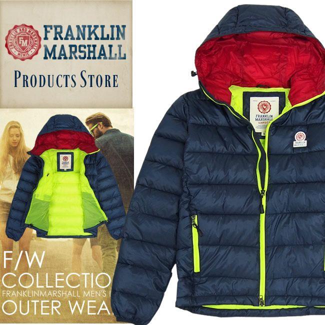 開店祝い Nylon Franklin Marshall メンズ ダウンジャケット フランクリンマーシャル 正規品 Franklin Marshall メンズ フランクリンマーシャル Jacket 正規品 ブランド ジャケット ナイロン コート アウター