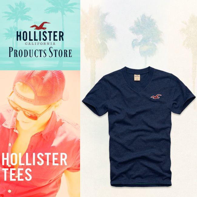 本物保証 ホリスター Tシャツ Vネック Hollister 