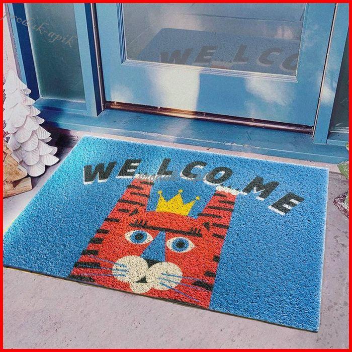 もらって嬉しい出産祝い シンプル 模様替え インテリア マット カーペット おしゃれ 重厚感 クラシック レッド イエロー ブルー 英文字 可愛い イラスト ポップ アニマル 玄関 屋外用ドアマット サイズ 90 60cm Www Hairstudio Infinity Nl