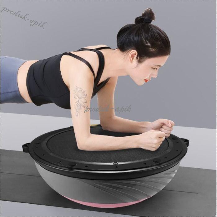 ウルトラ！ 半円型バランスボール 半球型バランスボール ドーム型 直径60cm 直径64cm チューブロープ付き 空気入れ付き 体幹トレーニング シェイプアップ 【S2038727792】(11859円)