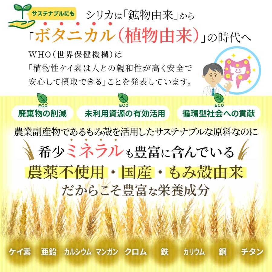 シリカ サプリ ケイ素 飲むシリカ シリカ水 シリカ濃縮液 珪素 原液 濃縮 高濃度 水溶性 ミネラルウォーター オススメ 日本製 送料無料 50ml (ボタシリカ) | PROE | 05