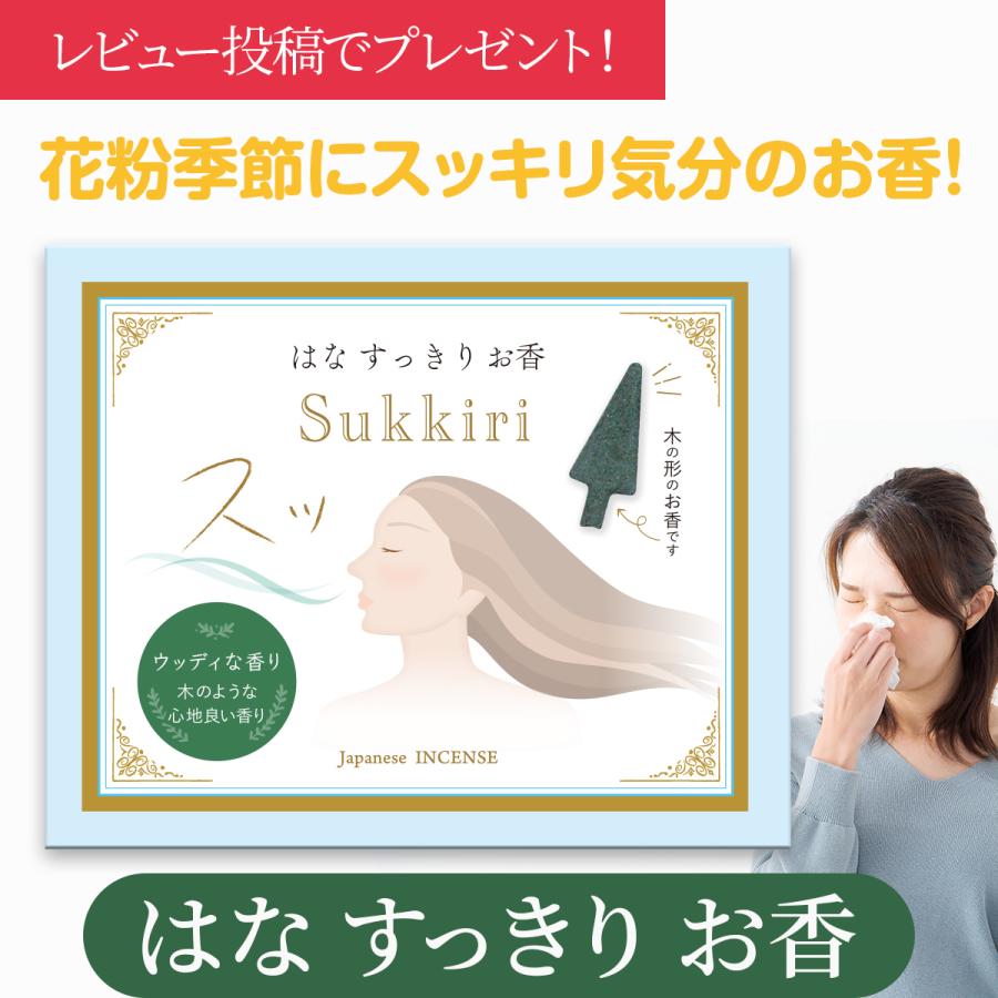 鼻 スッキリ お香 花粉 対策 リフレッシュ スギ 花粉 季節 オススメ ランキング インセンス 線香 市販 お試し 効果 おしゃれ 送料無料 (はなすっきりお香) | 