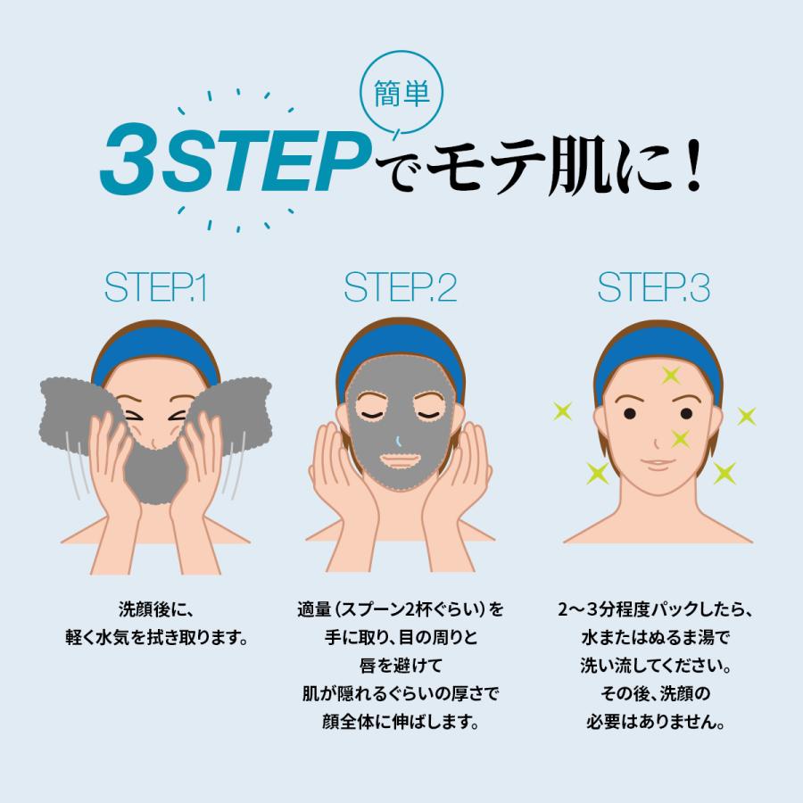 薬用 泥パック ニキビ対策 美白 ケア パック 男性 美肌 効果 ニキビ スキンケア ニキビケア メンズ パック おすすめ ランキング 日本製 送料無料 (INCLAY) |  | 07