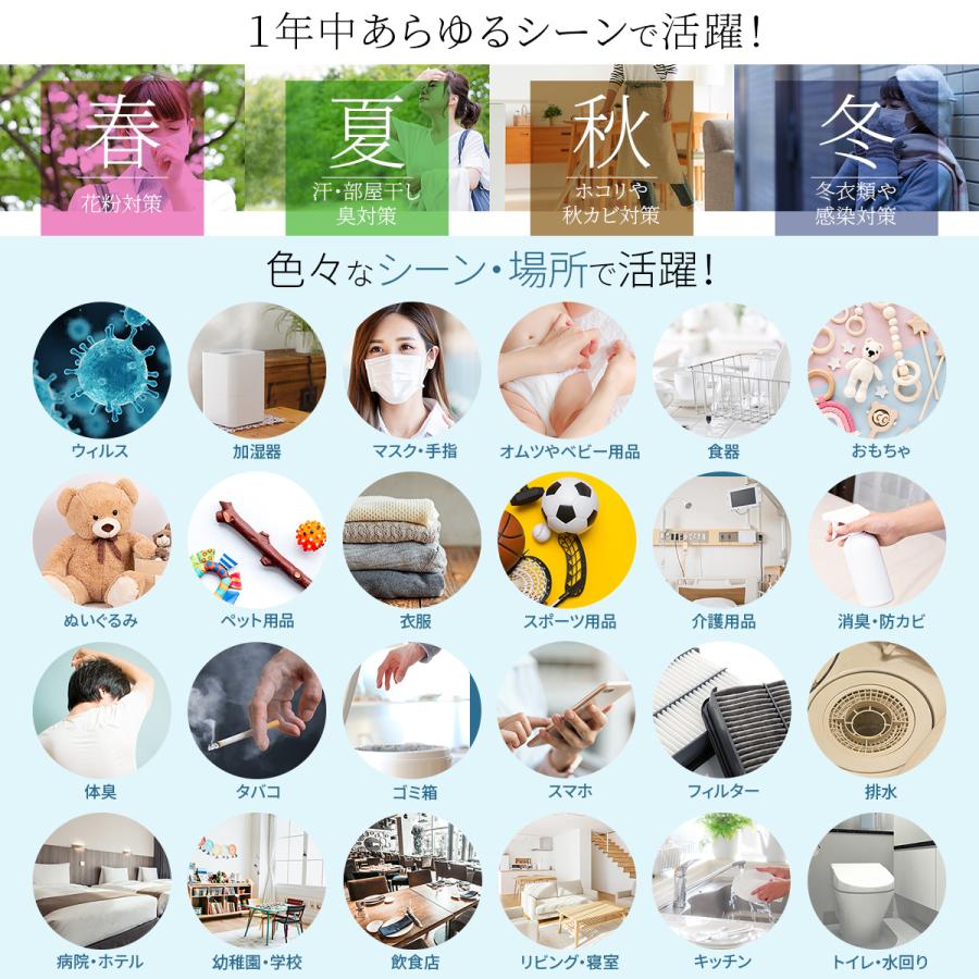 除菌 スプレー 赤ちゃん 除菌 抗菌 消臭 防カビ 花粉対策 ウィルス ベビー 子供 ペット マスク オススメ 日本製 携帯 携帯用 ボトル 送料無料 300ml (ピカもん) |  | 05