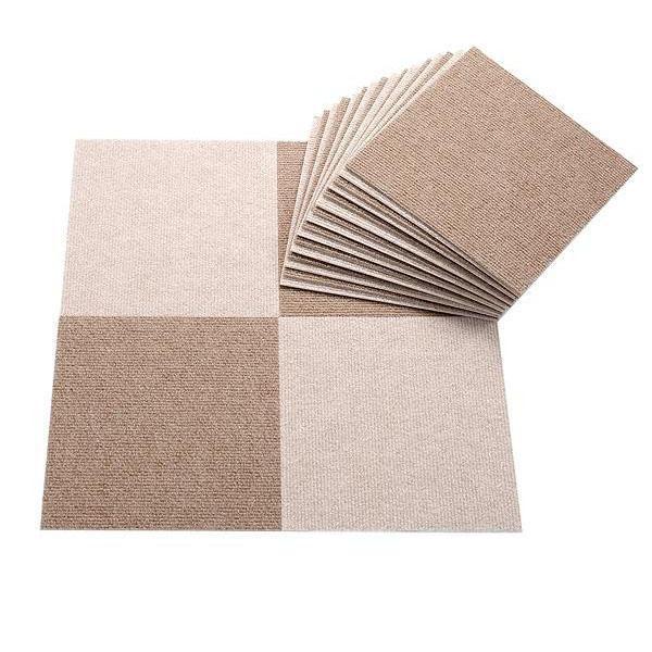 床 フロア マット カーペット サンコー N.おくだけタイルマット BE(ベージュ) 濃淡20枚セット 薄い ずれない 撥水 リビング キッチン 洗面台 子供 ペット 洗濯機 |  | 01