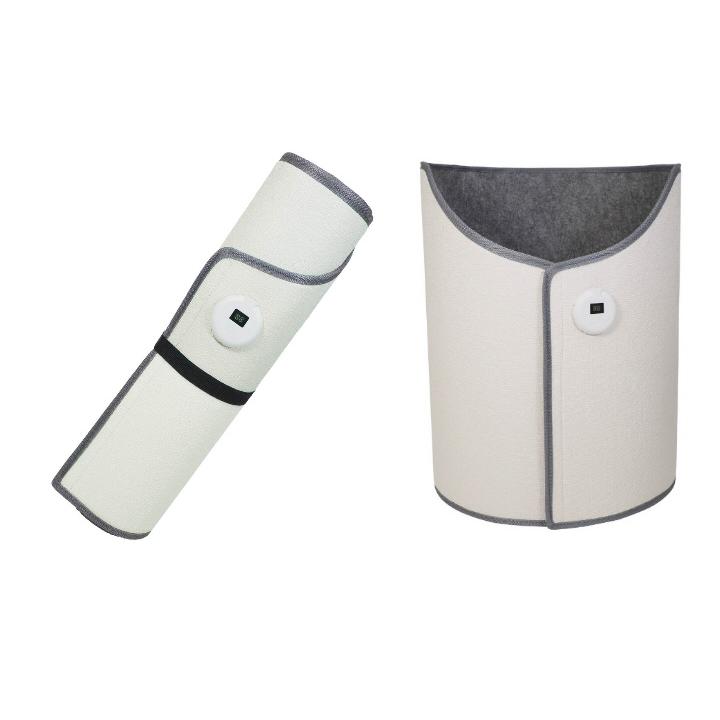 足元ヒーター 冷え対策 速暖 360°遠赤外線パネルヒーター ぐるっと