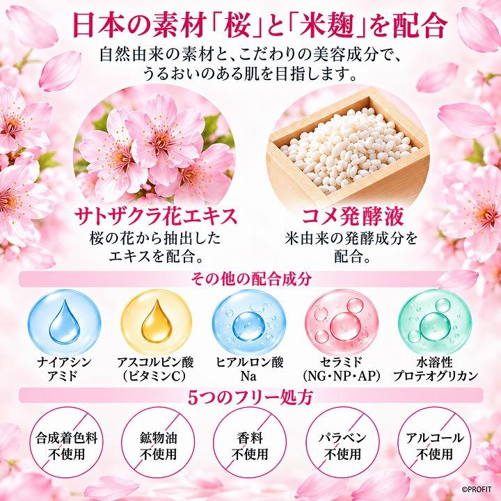 乳液 米麹 保湿 スキンケア HiROSOPHY ヒロソフィー 桜米麹乳液 100g