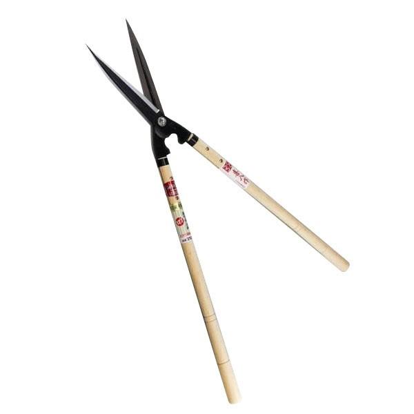 吉岡刃物製作所　喜八作　プロ用 鋭型刈込鋏 No.127　210mm　尺7寸樫柄