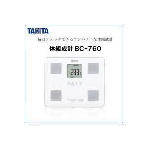 TANITA タニタ BC-760 体組成計 ホワイト BC-760-WH