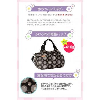 Hanna Hula(ハンナフラ) マザーズバッグ 2WAYマシュマロトートバッグ クッキーフラワーカフェ CMO-MM-CFL01の画像