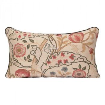 川島織物セルコン Morris Design Studio マリーイザベル ピロークッションカバー 60×35cm LL1725 R レッド