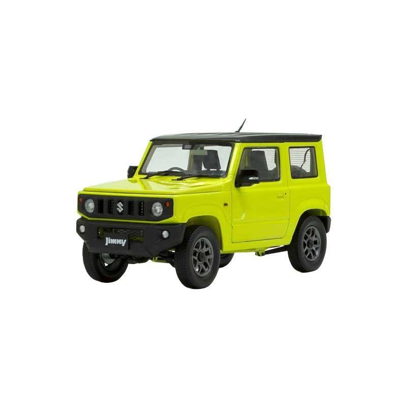 BM CREATIONS スズキ ジムニー JB64 キネティック イエロー (ZZB) RHD Jpn Sp 660cc 1/18スケール 18B0001