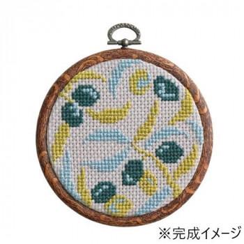 オリムパス クロス・ステッチキット ボタニカル オリーブ 7563 : プロ