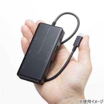 サンワサプライ USB Type-C ドッキングステーション USB-DKM7BK_4