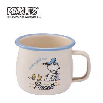 豊琺瑯 スヌーピー・ホーローマグカップ 「キャプテン」 SNJ-2435