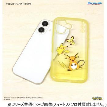 ポケットモンスター IIIIfit Clear iPhone16対応 ケース ミュウ POKE