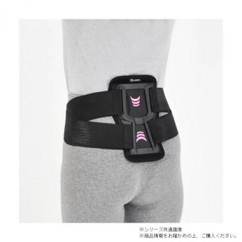 丸光産業 腰 皮膚感覚mamoroエアー ブラック L 203105の画像