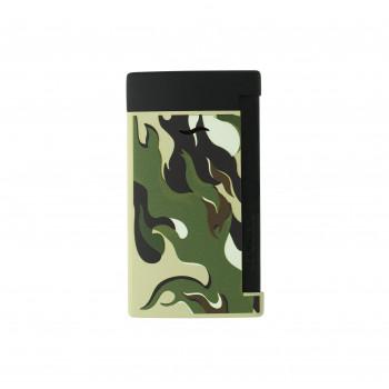 デュポン　ライター　 グリーン S.T.Doupont エス・テー・デュポン ライター スリム7 マット カーキ