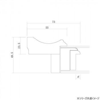 大額 上品木製油額 7766 F6 シルバー 爆買_2