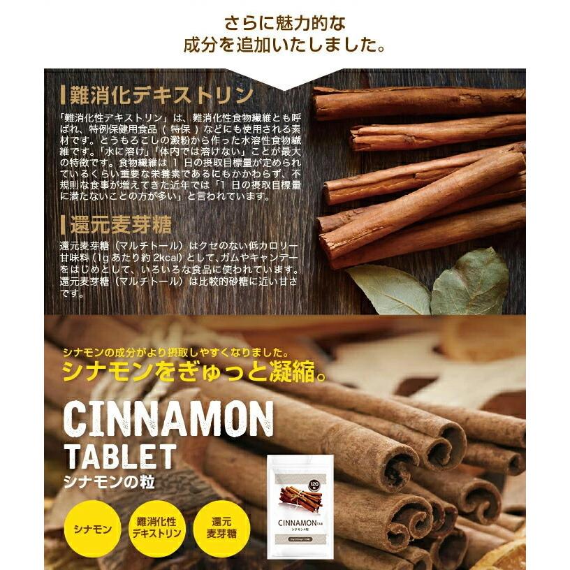 シナモン サプリ シナモンの錠剤 120粒 ニッキ ケイヒ 桂皮 タイツー