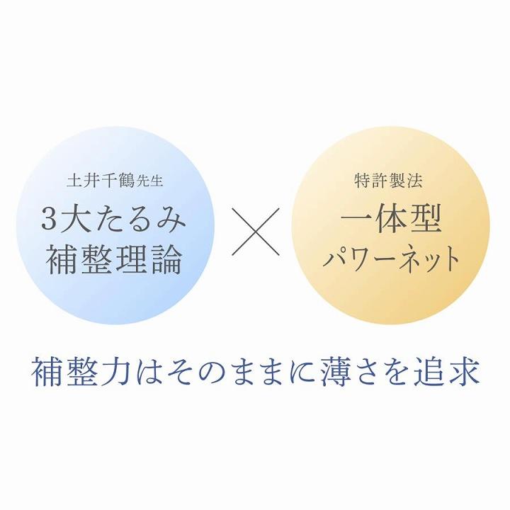 バスト 猫背 補正下着 土井さんの軽うす美姿勢ブラキャミ 背中 わき 極