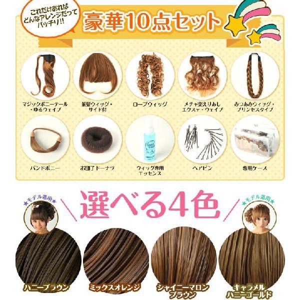 MINTPOSHE EXTENSION（エクステ）ウィッグスターター10点セット 爆買