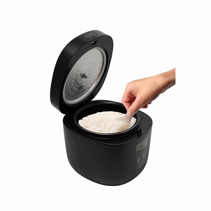 炊飯器 4合 多機能 調理 多機能炊飯器 グルメ炊き RM-200H-BK 早炊き