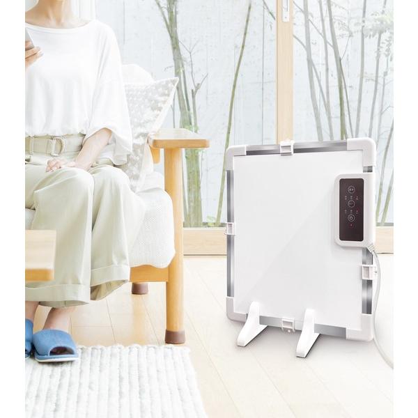 暖房 ヒーター 壁掛け 縦置き ROOMMATE 2STYLEパネルヒーター RM-224H