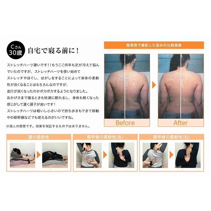 ストレッチ器具 ほぐし マッサージ 肩甲骨 骨盤 はがし ストレッチハーツ Stht プロフィット 通販 Yahoo ショッピング