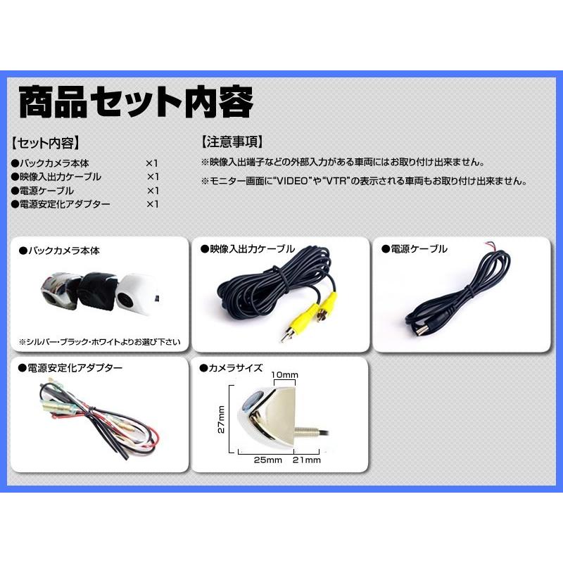 JVCケンウッド（JVC KENWOOD） ケンウッド ナビ対応 バックカメラ 輸入