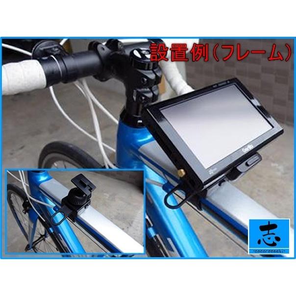 モニタースタンド ゴリラ/ミニゴリラ NV-SD741DT 対応 自転車 バイク ハンドル/ステム/フレーム 取付 CA-PT20D CA-PTQ22D NVP-T20 NVP-TQ21 代用品 | Gorilla（SANYO） | 02