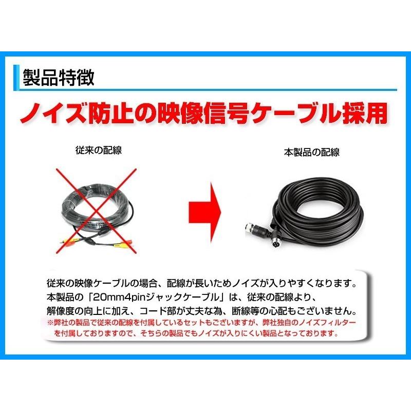 品質満点 バックカメラ + モニター 9インチ TFT液晶モニター 赤外線 LED搭載/暗視機能付 12V/24V 省エネ ノイズ防止 トヨタ いすゞ 日野 FUSO UD　TRUCKS マツダ