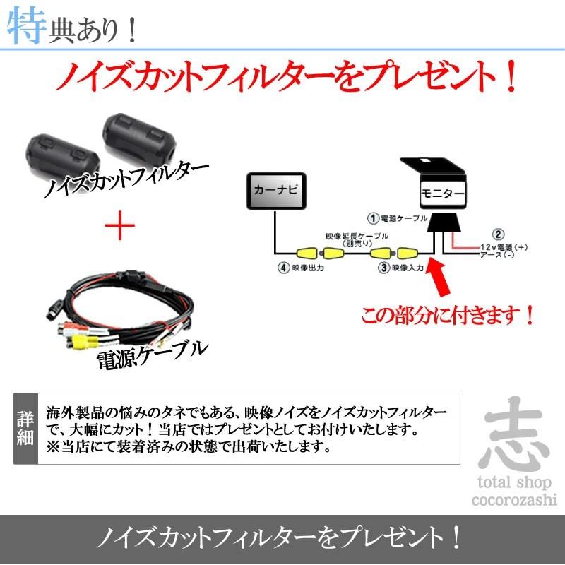 フリップダウンモニター イクリプス AVN-ZX02i ナビ対応 出力