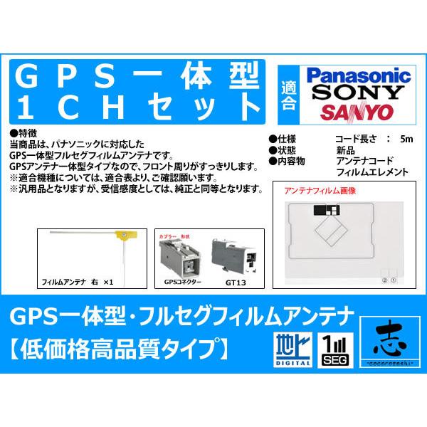 Panasonic（パナソニック） 地デジ フルセグ フィルムアンテナ GPS一