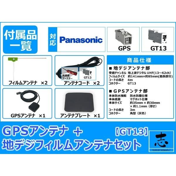 Panasonic フィルムアンテナ　GPSアンテナ　12セット Strada Panasonic パナソニック純正部品 CN-F1D 地デジ フィルム