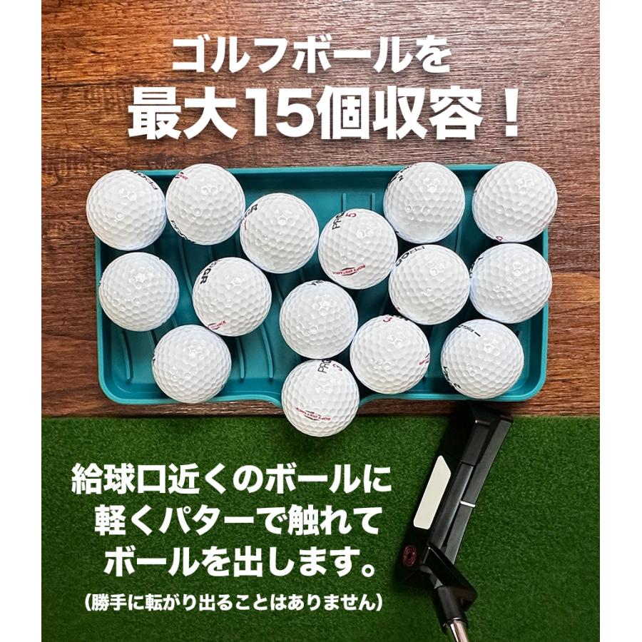 パターマット工房 ゴルフボールトレイ MINI パット練習を楽しく パターマット工房 ゴルフボールトレイ MINI パット練習を楽しく