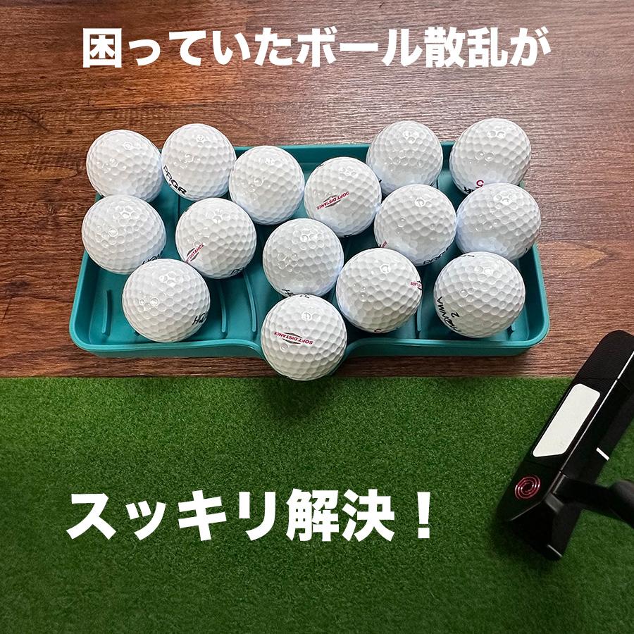 パターマット工房 ゴルフボールトレイ MINI パット練習を楽しく パターマット工房 ゴルフボールトレイ MINI パット練習を楽しく